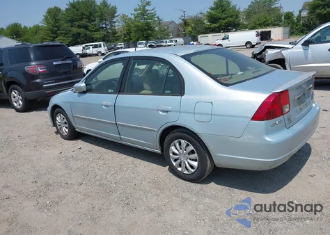 2003 Honda Civic Hybrid из США, поврежденный, VIN JHMES96683S025784